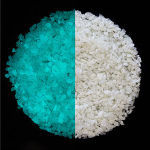 Load image into Gallery viewer, 1/8" Aqua Glow Stones – 1 Pound – (2-4MM)