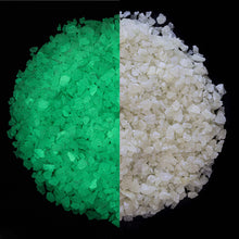 Load image into Gallery viewer, 1/8" Emerald Glow Stones – 1 Pound – (2-4MM)