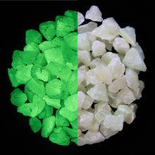 Load image into Gallery viewer, 1/2" Emerald Glow Stones – 1 Pound – (10-12MM)