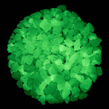Load image into Gallery viewer, 1/4" Emerald Glow Stones – 1 Pound – (6-8MM)