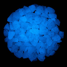 Load image into Gallery viewer, 1/2&quot; Sky Blue Glow Stones – 1 Pound – (10-12MM)
